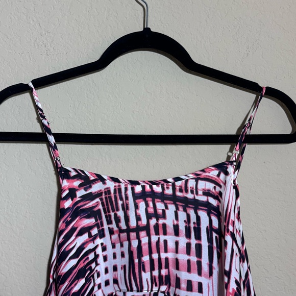 Women's Parker Lolly Mini Dress Sz XS Summer Beach Silk Vacation Open Back FLAW - Picture 3 of 10